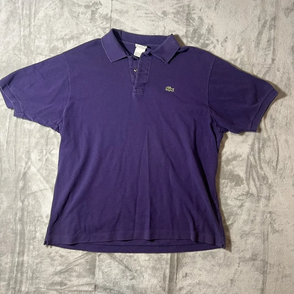 Lacoste Polo Shirt Mens Large Classic Croc Short Sleeve Casual Golf Tennis Top - Picture 1 of 6